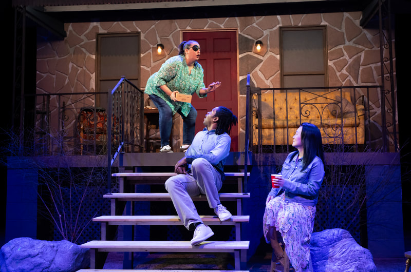 THE COMEUPPANCE at Wilbury Theatre Group in Providence, RI; photo by Erin X. Smithers.