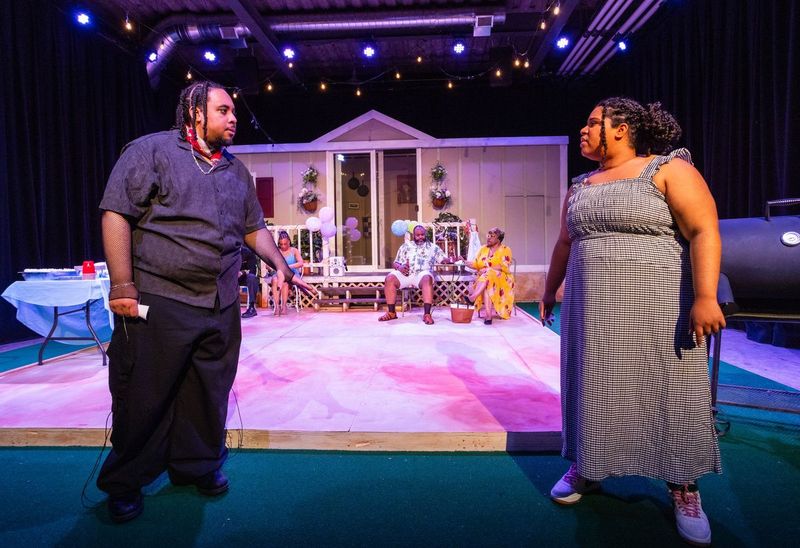 FAT HAM by James Ijames at Wilbury Theatre Group, Providence RI; photo by Erin X. Smithers.
