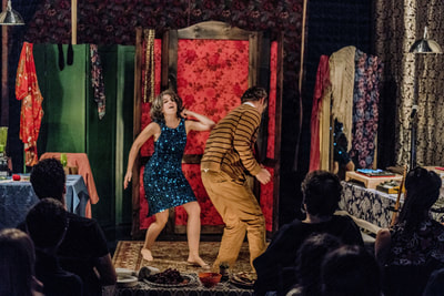 HOUSE WARMING by Jesse Hawley and James Stanley at The Wilbury Theatre Group; photo by James Lastowski.