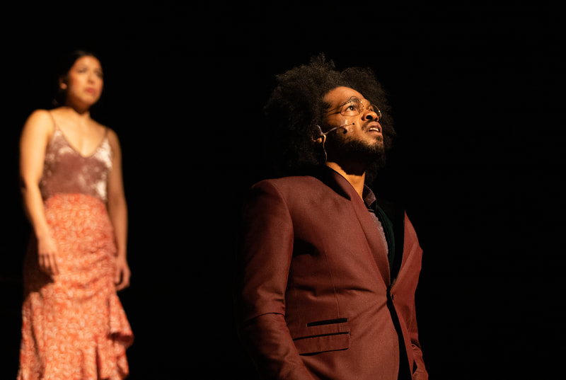 NATASHA, PIERRE & THE GREAT COMET OF 1812 at Wilbury Theatre Group; photo by Erin X. Smithers.

NATASHA, PIERRE & THE GREAT COMET OF 1812 by Dave Malloy, based on “War and Peace” by Leo Tolstory.

Wilbury Theatre Group production directed by Josh Short, with music supervision by Milly Massey, choreography by Ali Kenner Brodsky, music coordination by Susan Hodgin, costume design by Erin Meghan Donnelly, sound + light design by Andy Russ, scenic design by Keri King, Max Ponticelli, and Monica Shinn.

Intimacy direction by Susie Schutt, assistant direction by Jeffrey Ginsberg, assistant costume design by Lizzy Pegler, stage management by Allison Marchetti*, and assistant stage management by Emmy Varden*.
