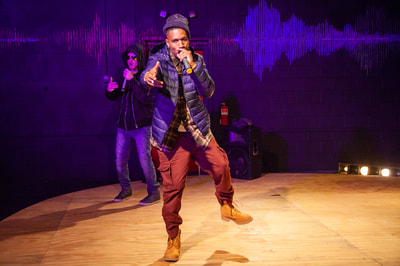 HYPE MAN: A BREAK-BEAT PLAY at The Wilbury Theatre Group in Providence, Rhode Island.