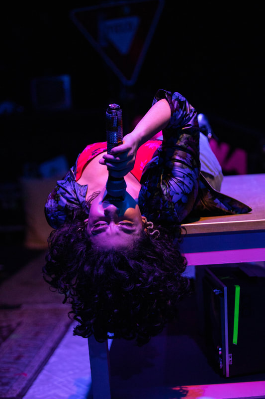 WE'RE GONNA DIE at Wilbury Theatre Group in Providence, RI; photo by Erin X. Smithers.
