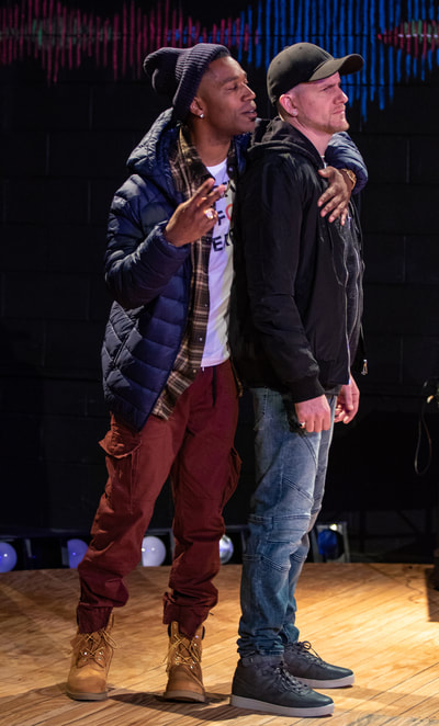 HYPE MAN: A BREAK-BEAT PLAY at The Wilbury Theatre Group in Providence, Rhode Island.