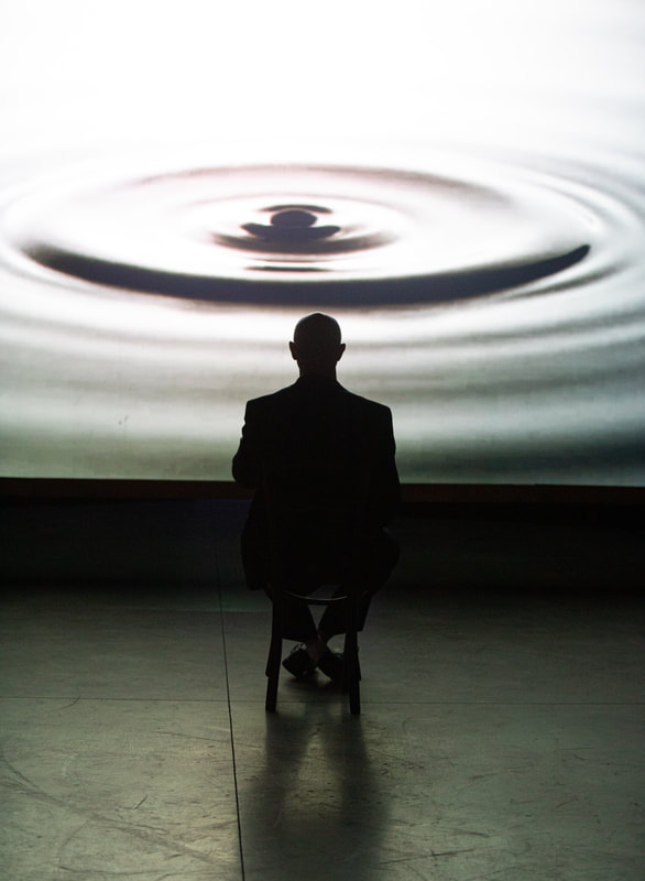 Andy Russ in THE FLOATING WORLD at The Wilbury Theatre Group, Providence RI; photo by Erin X. Smithers.