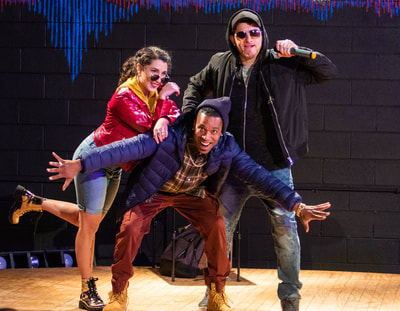 HYPE MAN: A BREAK-BEAT PLAY at The Wilbury Theatre Group in Providence, Rhode Island.