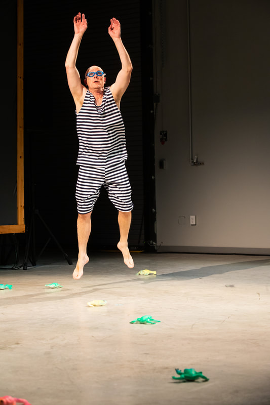 Andy Russ in THE FLOATING WORLD at The Wilbury Theatre Group, Providence RI; photo by Erin X. Smithers.