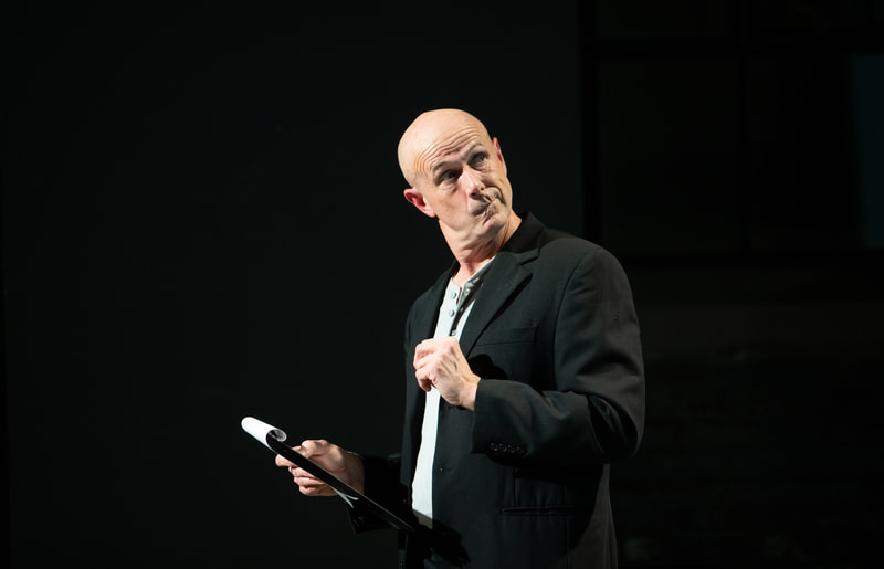 Andy Russ in THE FLOATING WORLD at The Wilbury Theatre Group, Providence RI; photo by Erin X. Smithers.