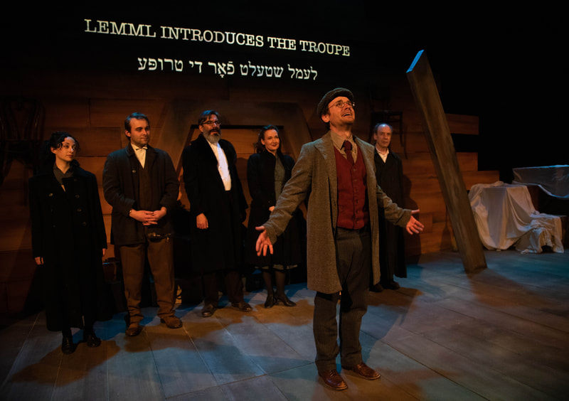 INDECENT by Paula Vogel at Wilbury Theatre Group, Providence RI; photo by Erin X. Smithers.
