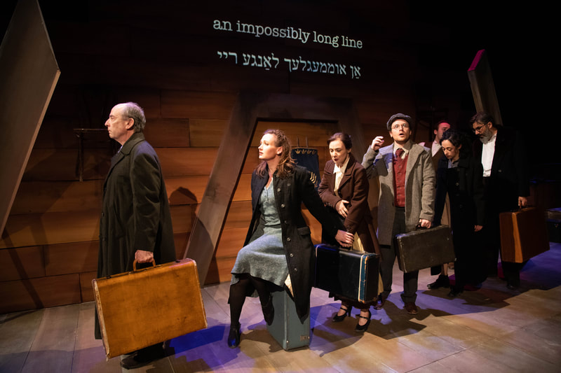 INDECENT by Paula Vogel at Wilbury Theatre Group, Providence RI; photo by Erin X. Smithers.