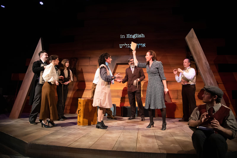 INDECENT by Paula Vogel at Wilbury Theatre Group, Providence RI; photo by Erin X. Smithers.