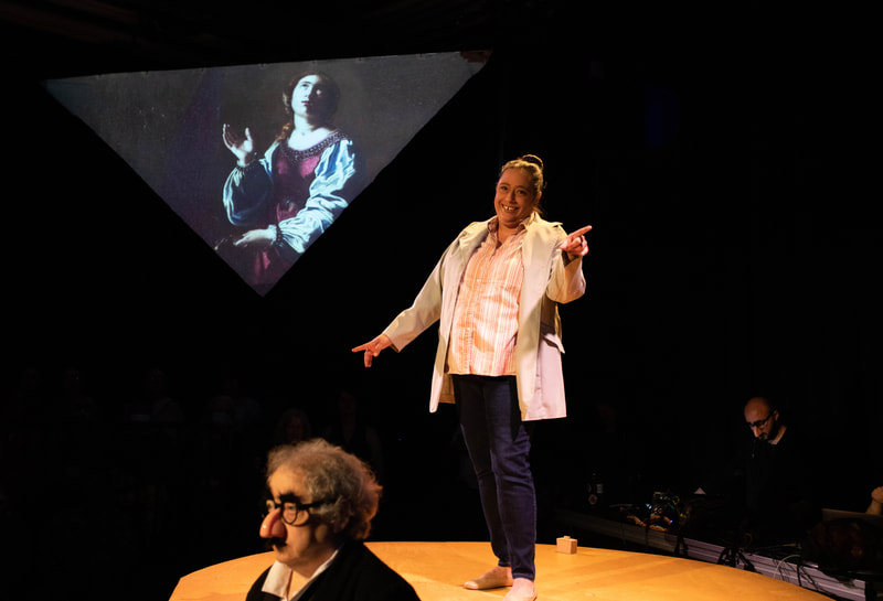 in GOODNIGHT SWEETHEART, GOODNIGHT at Wilbury Theatre Group; photo by Erin X. Smithers.