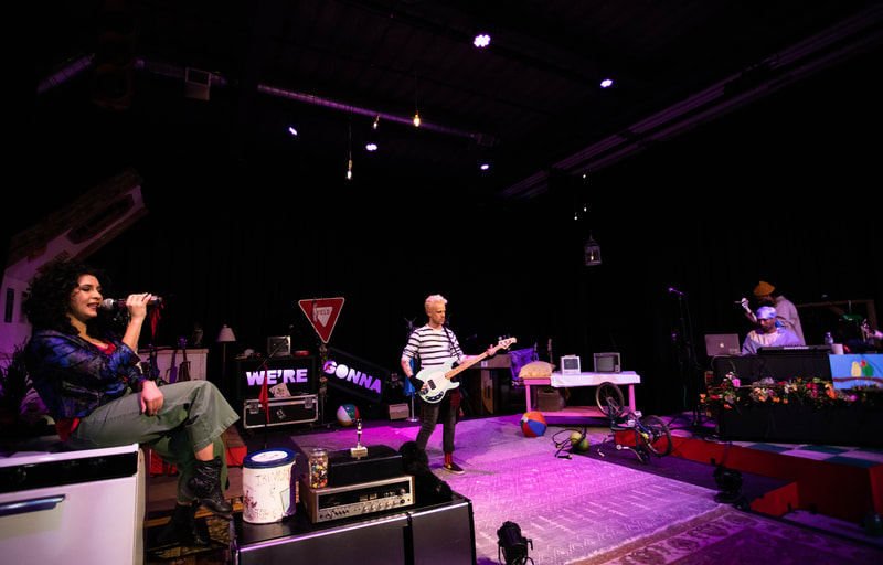 WE'RE GONNA DIE at Wilbury Theatre Group in Providence, RI; photo by Erin X. Smithers.