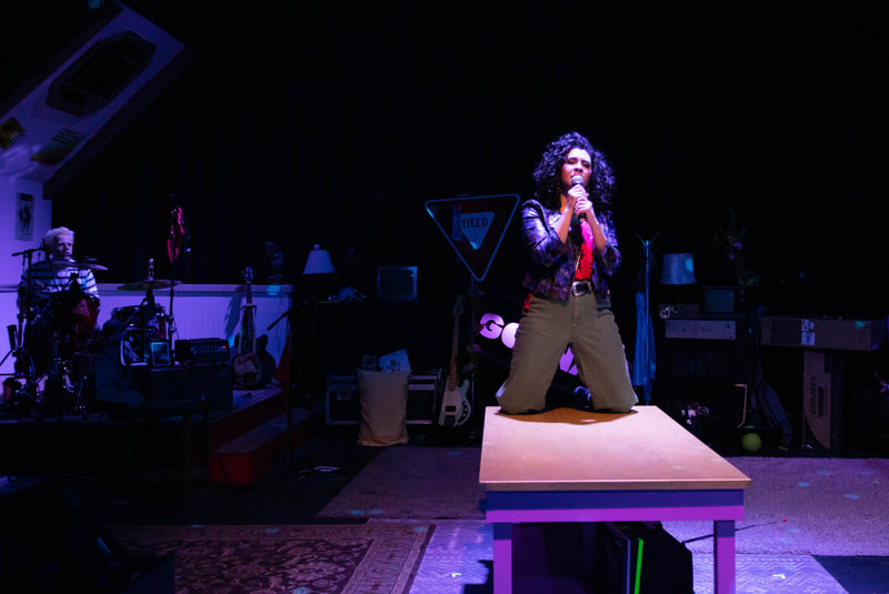 WE'RE GONNA DIE at Wilbury Theatre Group in Providence, RI; photo by Erin X. Smithers.