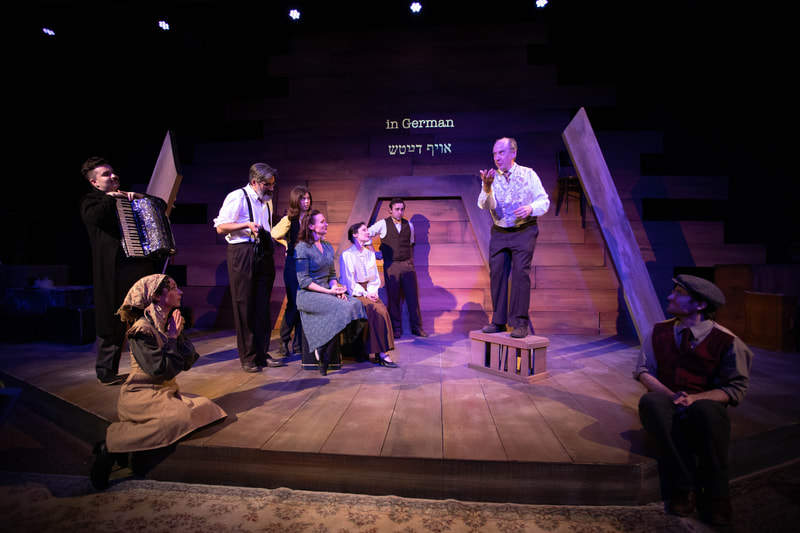 INDECENT by Paula Vogel at Wilbury Theatre Group, Providence RI; photo by Erin X. Smithers.