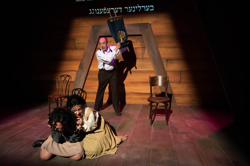 INDECENT by Paula Vogel at Wilbury Theatre Group, Providence RI; photo by Erin X. Smithers.