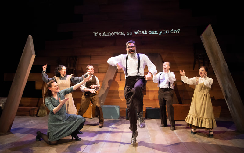 INDECENT by Paula Vogel at Wilbury Theatre Group, Providence RI; photo by Erin X. Smithers.